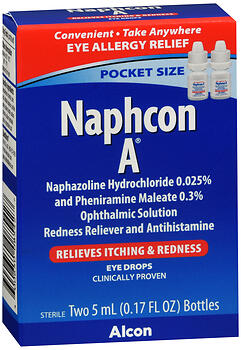Naphcon-A Eye Drops Pocket Size 2x5mL