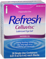 Refresh Celluvisc Lubricant Eye Drops Single-Use Containers