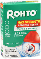 Rohto Maximum Redness Relief Eye Drops .4oz