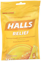 Halls Relief Drops - Honey Lemon Flavor