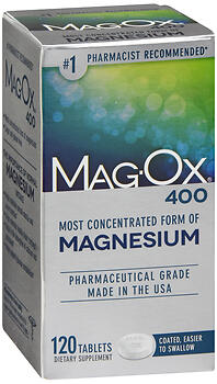 MagOx 400 (120 Tablet Ct, Pack of 4)