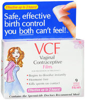 VCF Vaginal Contraceptive Film (9 Count)