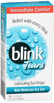 Blink Tears Lubricating Eye Drops for Mild-Moderate Dry Eye 30mL