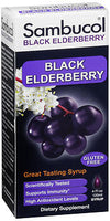 SAMBUCOL BLACK ELDERBERRY DIETARY SUPPLEMENT SYRUP 120ml