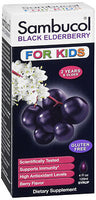 SAMBUCOL BLACK ELDERBERRY FOR KIDS SYRUP BERRY FLAVOR 120 ml