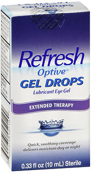 REFRESH OPTIVE GEL DROPS LUBRICANT 10mL