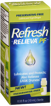 REFRESH RELIEVA PF LUBRICANT EYE DROPS 10mL