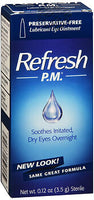 REFRESH P.M. LUBRICANT EYE OINTMENT 3.5g