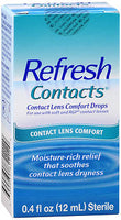 REFRESH CONTACT LENS COMFORT DROPS